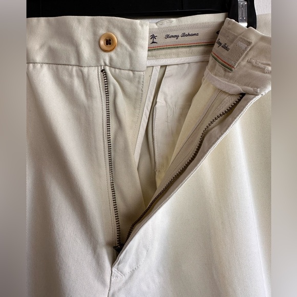 Tommy Bahama Men’s Cream Chino Relax Dress Work Pants, size 34 - Picture 2 of 11